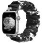 MITERV Compatible with Apple Watch Band 38mm 40mm 42mm 44mm Soft Floral Fabric Elastic Scrunchies iWatch Bands for Apple Watch Series 5,4,3,2,1