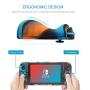 Silicone Skin Comfort Grip Case Anti-Slip Full Body Protective Case Cover for Nintendo Switch Console & Joy-con [4 Thumb Stick Caps][Handles for Gaming], (Multicolored) [video game]