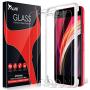 TAURI [3-Pack] Screen Protector for New iPhone SE 2020/ iPhone SE2 (4.7 inch), Tempered Glass [Alignment Frame] HD Clear [Bubble Free], Scratch-resistant, (Only for iPhone SE 2020, Not for iPhone 7/8)