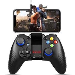 Mobile Game Controller, Gaming Controller Wireless 4.0 Gamepad Compatible with iOS Android iPhone iPad Samsung Galaxy