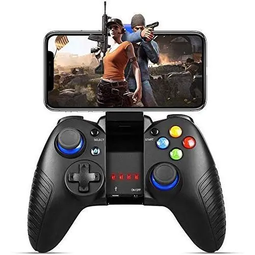 Mobile Game Controller, Gaming Controller Wireless 4.0 Gamepad Compatible with iOS Android iPhone iPad Samsung Galaxy