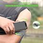 VUP Armband,360 Detachable Running Arm Band for iPhone XR/XS Max//8Plus/8/7/6s,Samsung Galaxy S10 Plus/S10/S9 Plus/S9/S8/S7,Note 4/5/8/9 Google Pixel 3/2 X with Key Holder (Silver)