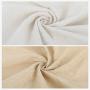 Caydo 2 Pieces 2 Colors Linen Needlework Fabric for Garment Craft, 62 by 19 Inch