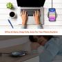 TORRAS Boost Faster Wireless Charger with 18W QC3.0 USB-C Qi Certified Alloy Best Wireless Charging Pad for iPhone 11 Pro Max/X/XS/XR/8, Samsung Note S20/10e/S10/S9/S8, LG V40/G7 AirPods