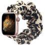 MITERV Compatible with Apple Watch Band 38mm 40mm 42mm 44mm Soft Floral Fabric Elastic Scrunchies iWatch Bands for Apple Watch Series 5,4,3,2,1