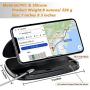 Bosynoy Car Phone Holder, Universal Dashboard Phone Holder for Car, Silicone Mat Car Phone Mount Compatible with iPhone 11 XS Max XR X 8+ SE Samsung Galaxy S10 S9, Android Smartphones, GPS Devices