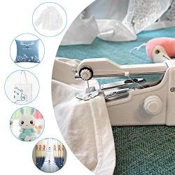 Lansen Portable Sewing Machine, Mini Sewing Professional Cordless Sewing Handheld Electric Household Tool - Quick Stitch Tool for Fabric, Clothing, or Kids Cloth Home Travel Use718