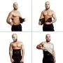 ActiveGear Waist Trimmer Belt Slim Body Sweat Wrap for Stomach and Back Lumbar Support