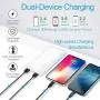 Portable Charger Power Bank 10000mAh - External Battery Pack with Dual USB Ports and USB-C Input, Compact High-Speed Charging Backup Phone Charger, Compatible for iPhone, Samsung, iPad, etc.