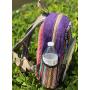 Unique Tie-dye Mini Hemp Backpack Small Back Pack Boho Backpack 100% Core Hemp| 100% VEGAN | Handmade with Love.