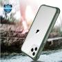 SPIDERCASE for iPhone 11 Pro Max Case, Built-in Screen Protector Full Heavy Duty Protection Shockproof Anti-Scratched Rugged Case for iPhone 11 Pro Max 6.5 inch 2019 (Green+Clear)