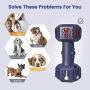 IOKHEIRA Dog Chew Toys for Aggressive Chewers Indestructible Dog Toys Non-Toxic Tough Natural Rubber Dumbbell Toy for Medium Large Dogs