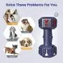 IOKHEIRA Dog Chew Toys for Aggressive Chewers Indestructible Dog Toys Non-Toxic Tough Natural Rubber Dumbbell Toy for Medium Large Dogs