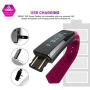 Kids Fitness Tracker Activity Tracker for Kids - Waterproof Smart Watches For Girls Boys Digital Kids Alarm Monitor Pedometer Walking Sleep Activity Step Counter Smart Phone - 2 Bands Purple Gifts Set