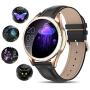 Yocuby V2 Smart Watch for Women, Fitness Tracker Compatible with iOS Android Phone, Sport Activity Tracker with Sleep/Heart Rate Monitor/Find My Phone/Physiological Reminder