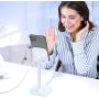 AONKEY Cell Phone Stand, Height Angle Adjustable Desk Phone Holder, Compatible with iPhone 11 Pro Max SE XS XR X 6 6S 7 8 Plus, All Mobile Phones & Other 4-11 inch Devices