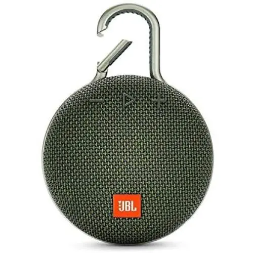 JBL CLIP 3 - Waterproof Portable Bluetooth Speaker - Green JBL CLIP 3 - Waterproof Portable Bluetooth Speaker - Green