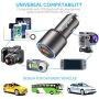 30W Fast Car Charger for Moto G7 G8 Play Plus,G Power/Stylus,Z4 Z3 Z2 Z Z5 Force Edition Droid,G6/G6 Plus,X4,Razr,Motorola One Action Hyper Zoom,MotoG7,motoz4,2 USB Adapter:Quick Charge+2.4A+6FT Cord