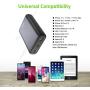Omars Power Bank 10000mAh Portable Charger USB C & 2 USB A Ports Compact Battery Pack for iPhone Huawei Samsung and Type C Device