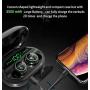 Wewow Bluetooth 5.0 TWS Plus True Wireless Stereo Earphones with Hi-Fi Music Quality & Cristal Clear Calls, IPX7 Waterproof Sports Earphones Super Long Playtime, Power Bank Case with LED