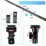 57-inch Phone Tripod Stand, Extendable Cell Phone Selfie Stick, Compatible with iPhone, Android, DSLR, Action Camera.Includes Wireless Remote, Cell Phone Holder and Gopro Adapter, Travel Lightweight 57-inch Phone Tripod Stand, Extendable Cell Phone Selfie Stick, Compatible with iPhone, Android, DSLR, Action Camera.Includes Wireless Remote, Cell Phone Holder and Gopro Adapter, Travel Lightweight