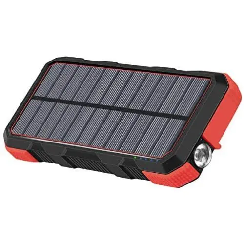 Hiluckey Portable Solar Charger 26800mAh USB C 18W Power Bank Fast Charge Battery Charger for iPhone 11, Samsung S10, Huawei, MacBook Hiluckey Portable Solar Charger 26800mAh USB C 18W Power Bank Fast Charge Battery Charger for iPhone 11, Samsung S10, Huawei, MacBook