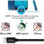 CLEEFUN USB Type C Charger Cable Fast Charging, [6-Pack, 3/3/6/6/10/10 ft] Nylon Braided USB C Cable Compatible with Samsung Galaxy S10e S10 S9 S8 Plus S10+, Note 9 10 8, Moto G8 G7 G6, LG G8 G7 G6