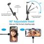Vproof Selfie Stick Bluetooth, Lightweight Aluminum All in One Extendable Selfie Sticks Compact Design for iPhone 11 Pro Max/11 Pro/11/XS/XS Max/XR/X/8/8 Plus/7/6s/6, Galaxy S10/S9/S8/S7/S6/Note, More
