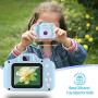 NINE CUBE Kids Toys Children Digital Camera for 3-9 Year Old Boys Girls Kids Action Camera ,Toddler Video Recorder 2 Inch 1080P Birthday Gifts for 3 4 5 6 7 8 9 10 Year Old Kids (32G SD Card Included