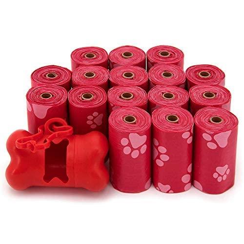 Best Pet Supplies Dog Poop Bags, Rip-Resistant and Doggie Waste Bag Refills with d2w Controlled-Life Plastic Technology