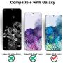 【3 Pack】 Camera Lens Screen Protector for Samsung Galaxy S20 5G (6.2’’), 9H Tempered Glass HD Anti Scratch Bubble Free, Black Ultra Slim Stealth Camera Lens Protective Film for Galaxy S20 6.2 inch