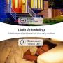 Single Pole Treatlife Smart Light Switch, 4 Pack, Neutral Wire Required, 2.4Ghz Wi-Fi Light Switch, Works with Alexa and Google Assistant, Schedule, Remote Control, ETL Listed, FCC