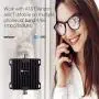 ORPEY Cell Phone Booster for Home and Office - Works with AT&T, Verizon and T-Mobile 1700/2100 MHz Band 4/66 - Improve 4G LTE Data Signal and Volte for Multiple Users