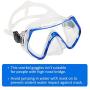 Supertrip Snorkeling Freediving Mask Adult Anti-Fog Film Panoramic Scuba Diving Goggles