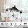 Cheerwing Syma X20 Mini Drone for Kids and Beginners RC Nano Quadcopter with Auto Hovering 3D Flip(Black)