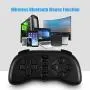 Pangding Bluetooth Controller Gamepad, Portable Mini Wireless Game Handle Remote Gamepad Compatible with iOS Android Windows(Black)