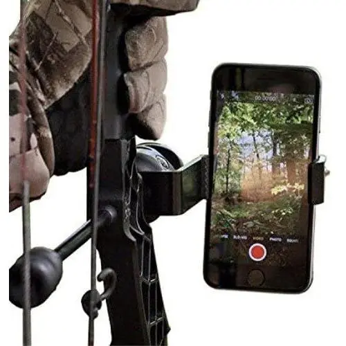 Smartphone Camera Bow Phone Mount for Use with Iphone,samsung,gopro, and More Smartphone Camera Bow Phone Mount for Use with Iphone,samsung,gopro, and More