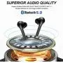 ZBC True Wireless Earbuds Bluetooth V5.0 Headphones Waterproof in-Ear Earphones Noise Cancelling HD Stereo Sweatproof Headsets Smart Touch for Kids and Adults Sport Running Driving Workout Gym ZBC True Wireless Earbuds Bluetooth V5.0 Headphones Waterproof in-Ear Earphones Noise Cancelling HD Stereo Sweatproof Headsets Smart Touch for Kids and Adults Sport Running Driving Workout Gym