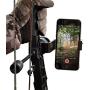 Universal Cell Phone Holder Mount Bow Phone Mount for Smartphone Camera 2 Installation Methods