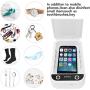 Smart Phone Cleaner, Phone Clear Aromatherapy Function with USB Charging for iOS Android Mobile Phone Jewelry Pacifier Toothbrush Watches