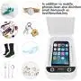 Smart Phone Cleaner, Phone Clear Aromatherapy Function with USB Charging for iOS Android Mobile Phone Jewelry Pacifier Toothbrush Watches