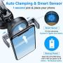 VANMASS 15W Wireless Car Charger Mount, World Leading Electric Automatic Clamping Dashboard Air Vent Windshield Phone Holder, Fast Charging Compatible iPhone 11 Pro Max Xs X,Samsung S20 S10 S9 Note10