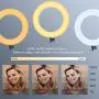 Inkeltech Ring Light - 18 inch 3000K-6000K Dimmable Bi-Color Light Ring, 60W LED Ring Light with Stand, Lighting Kit for Vlog, Selfie, Makeup, YouTube, Camera, Phone - LCD Screen & Remote Control Inkeltech Ring Light - 18 inch 3000K-6000K Dimmable Bi-Color Light Ring, 60W LED Ring Light with Stand, Lighting Kit for Vlog, Selfie, Makeup, YouTube, Camera, Phone - LCD Screen & Remote Control