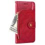 Buluby LG Stylo 4 Phone Case Wallet, Premium Mobile Cell Phone Protector Accessories for LG Stylus 4 Plus Flip Cover [Zipper Pocket] [Stand Feature] [Lanyard Strap] with Card Slot Holder (Red)