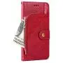 Buluby LG Stylo 4 Phone Case Wallet, Premium Mobile Cell Phone Protector Accessories for LG Stylus 4 Plus Flip Cover [Zipper Pocket] [Stand Feature] [Lanyard Strap] with Card Slot Holder (Red)