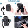 Car Cup Holder Phone Mount,Universal Cup Holder Car Mount Adjustable Automobile Phone Car Holder for iPhone 11 pro/Xs/Max/X/XR/8/7 6 Plus Samsung Galaxy S10+/S9/S8 Note 9 HTC Huawei [Upgraded]