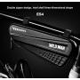 WILD MAN 1.2L Rainproof Hard Shell Bike Saddle Bag for Bicycle Triangle Frame Under Seat for Road Mountain Cycling