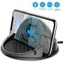 WIFORT Car Mount Wireless Charger, 7.5W/10W QC 3.0 Qi Fast Charging Car Dashboard Mount, Anti-Slip Phone Holder for iPhone 11/11 Pro/ 11 Pro Max/Xs Max/Xs/XR/X/8+/8/SE 2020, Samsung S10+/S10/S9+/S9