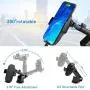 【2020 Version】 Wireless car Charger Mount 10W Qi Fast Charging Auto Clamping Car Mount Phone Holder Compatible iPhone 11 Pro Max/11 Pro/11/XS MAX/XS/XR/X/8P/8 Samsung S10+/ S10/S9+/S9/S8+/S8 (Silver)