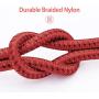 iPhone Charger Cable 6ft, CyvenSmart 3Pack 6Foot Lightning Cables, Nylon Braided Data Sync Long iPhone USB Charging Cable Cord for iPhone 11/11 Pro / 11 Pro Max/XS/XS Max/XR/X / 8, iPad Mini.